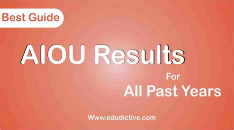 aiou previous result|AIOU Previous Result Of All Years .